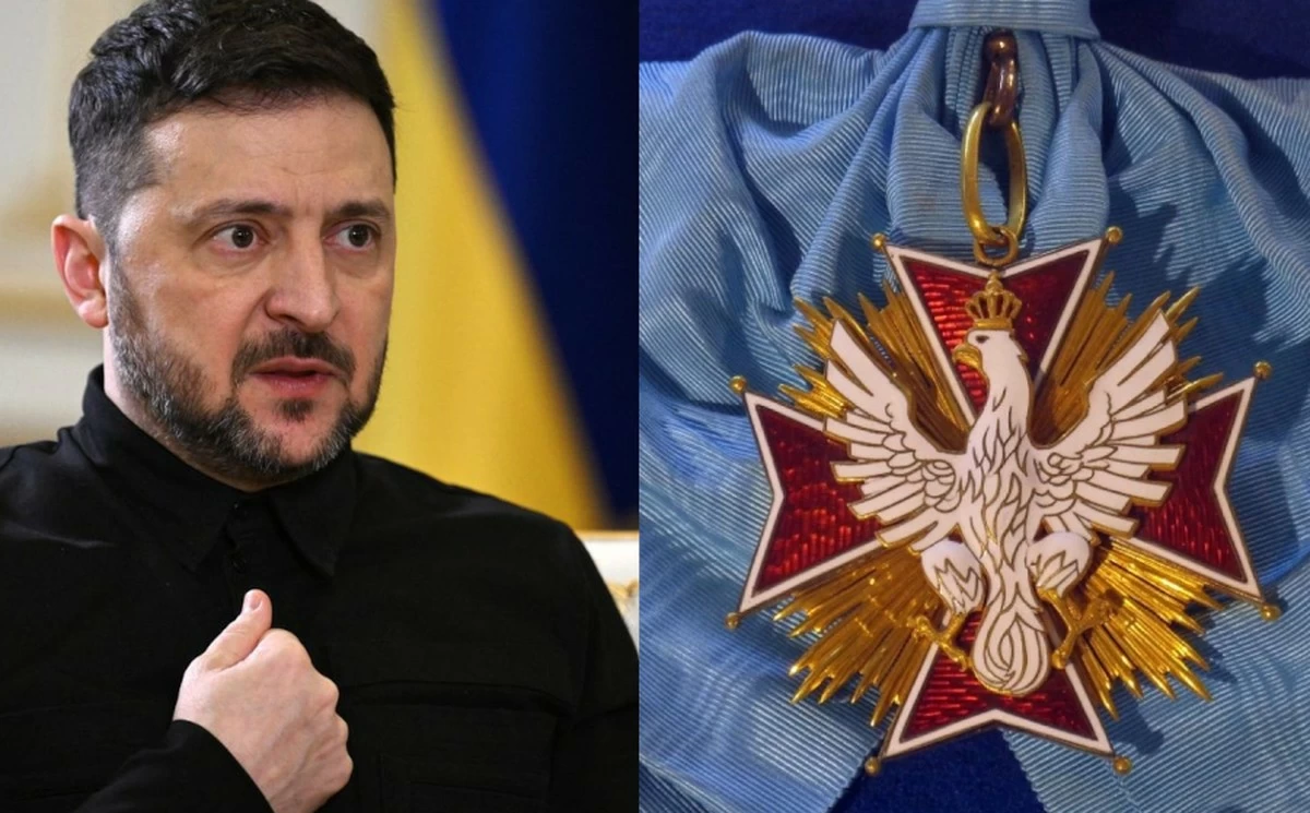 Ukraine-Poland Tensions Rise as Zelenskyy Gives Back Order of the White Eagle Award