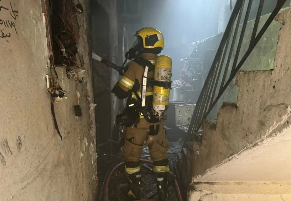 Two Injured as Fire Breaks Out in Khaitan House