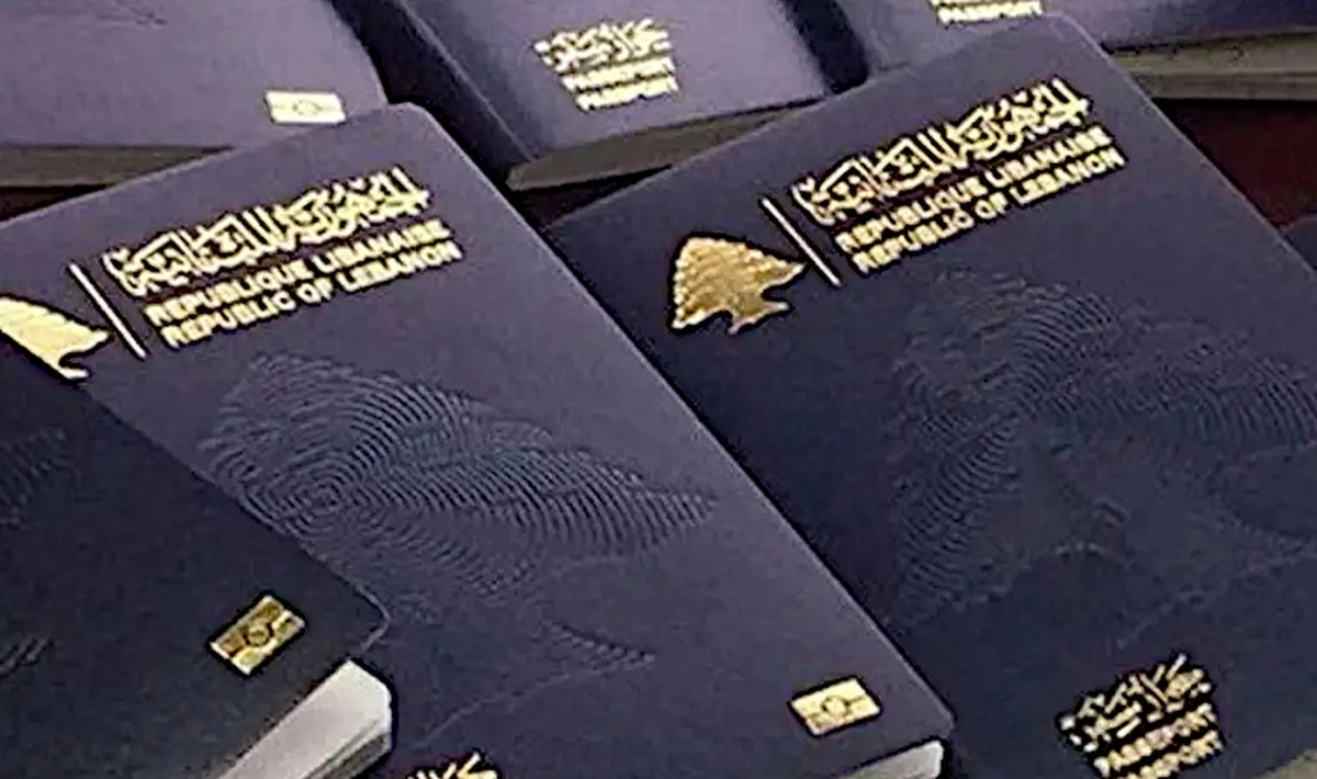 Biometric passports for Lebanese
