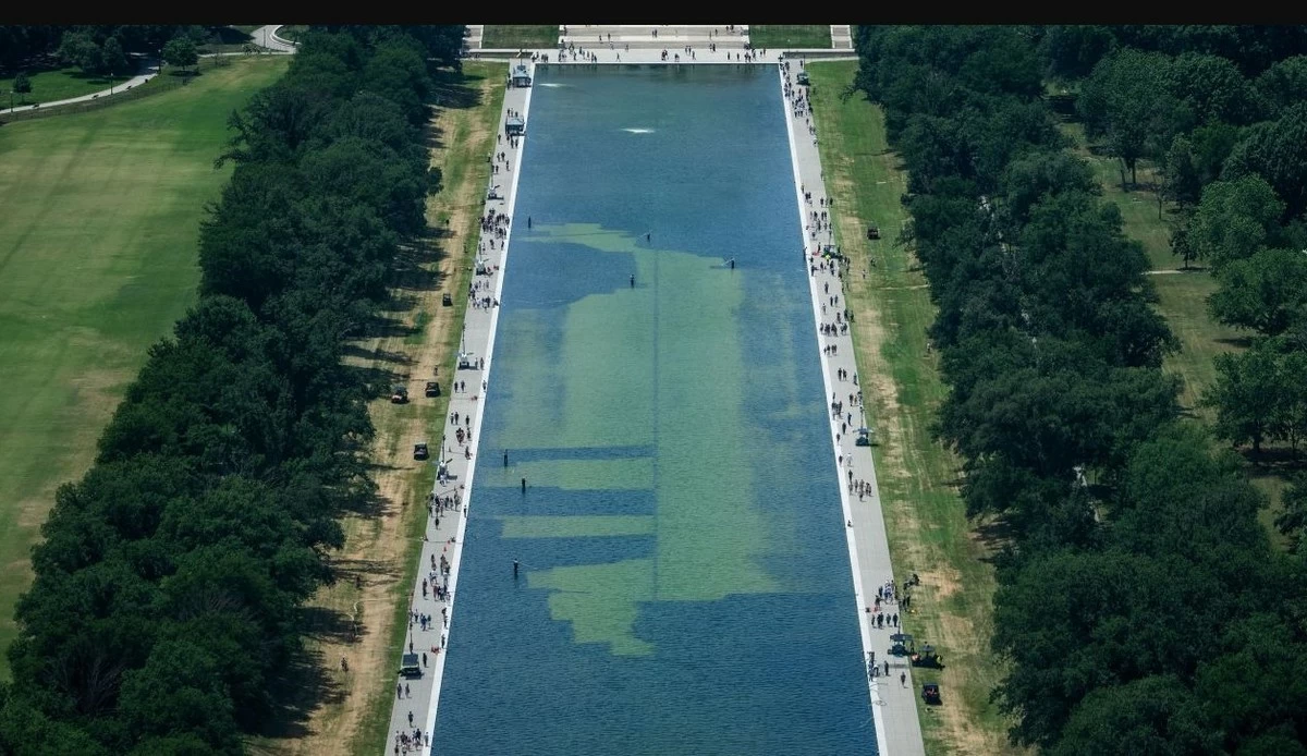Trump Repeats Reflecting Pool Vandalism Claims as White House Cites 17 Police Reports, Six Arrests