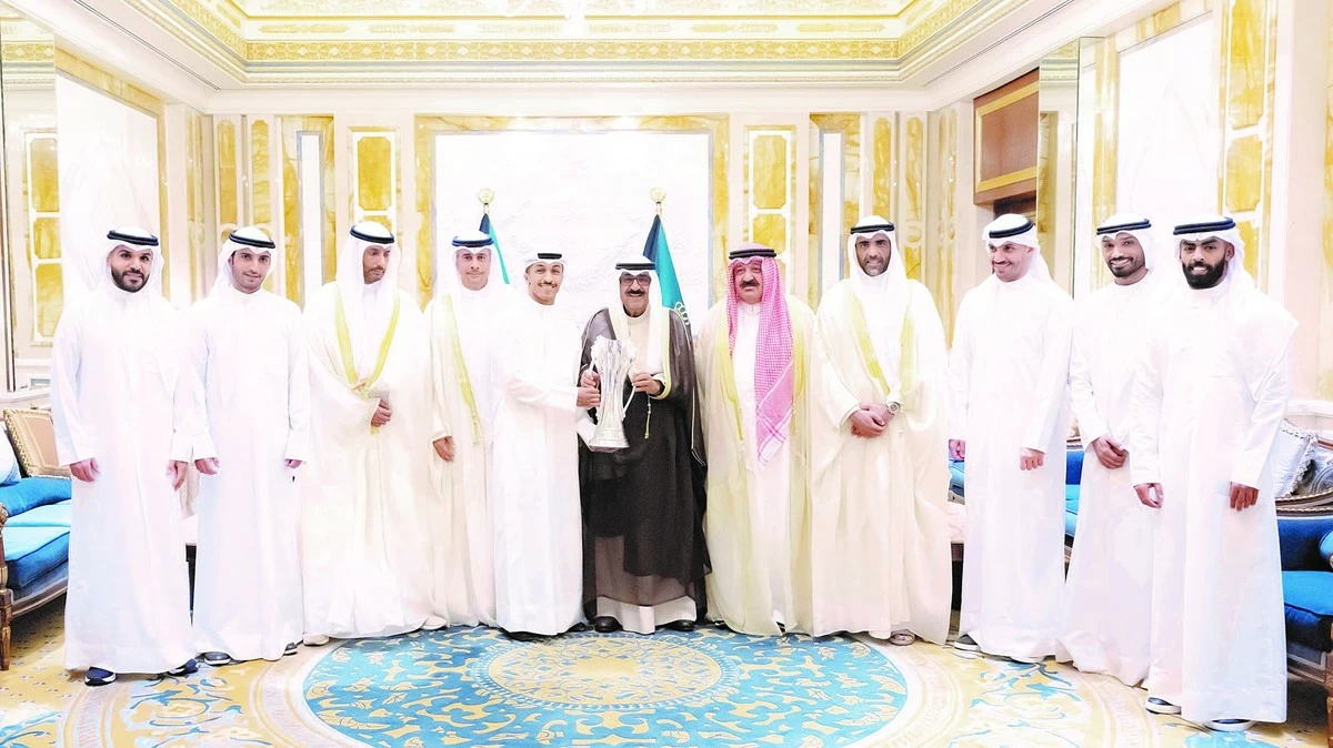 Amir receives Kuwait Club after historic Challenge League victory