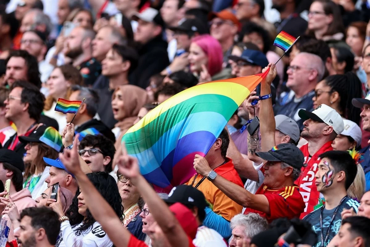 LGBTQ+ Flags Fill Seattle as Iran and Egypt Clash During World Cup Pride Celebration
