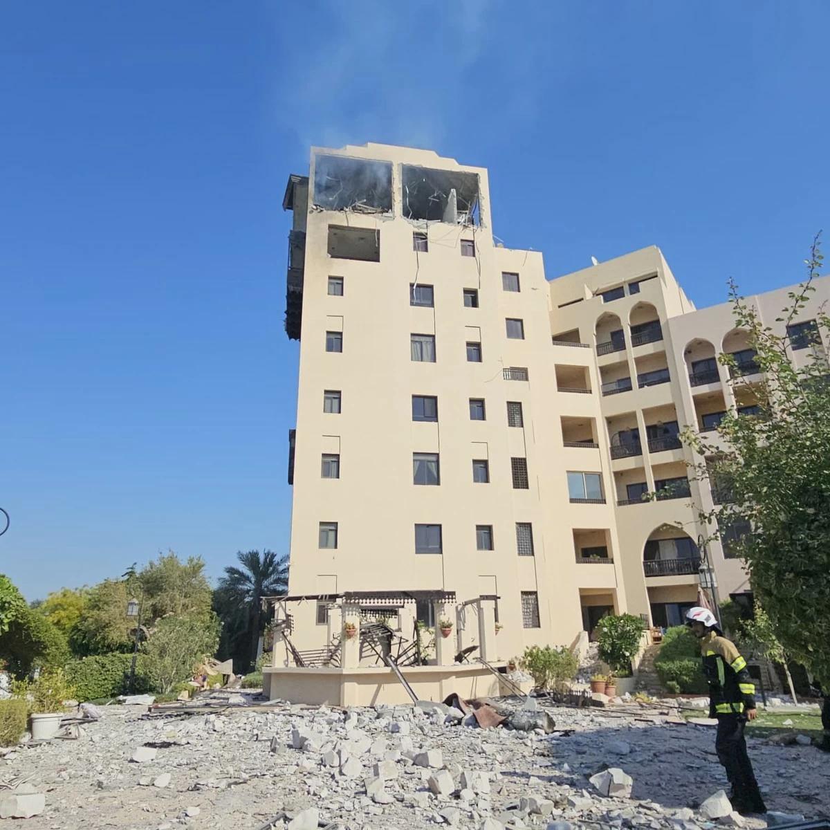 Bahrain Intercepts Iranian Attacks, Residential Building Damaged in Latest Strike