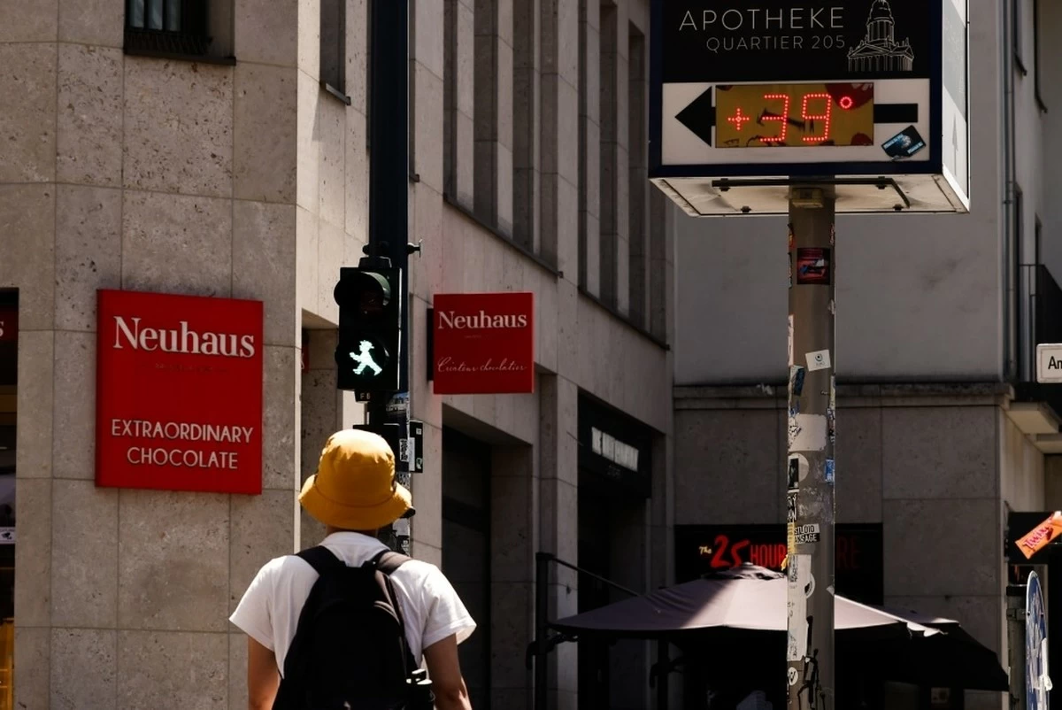 Central Europe sizzles as heat records smashed in Switzerland, Denmark and Czech Republic