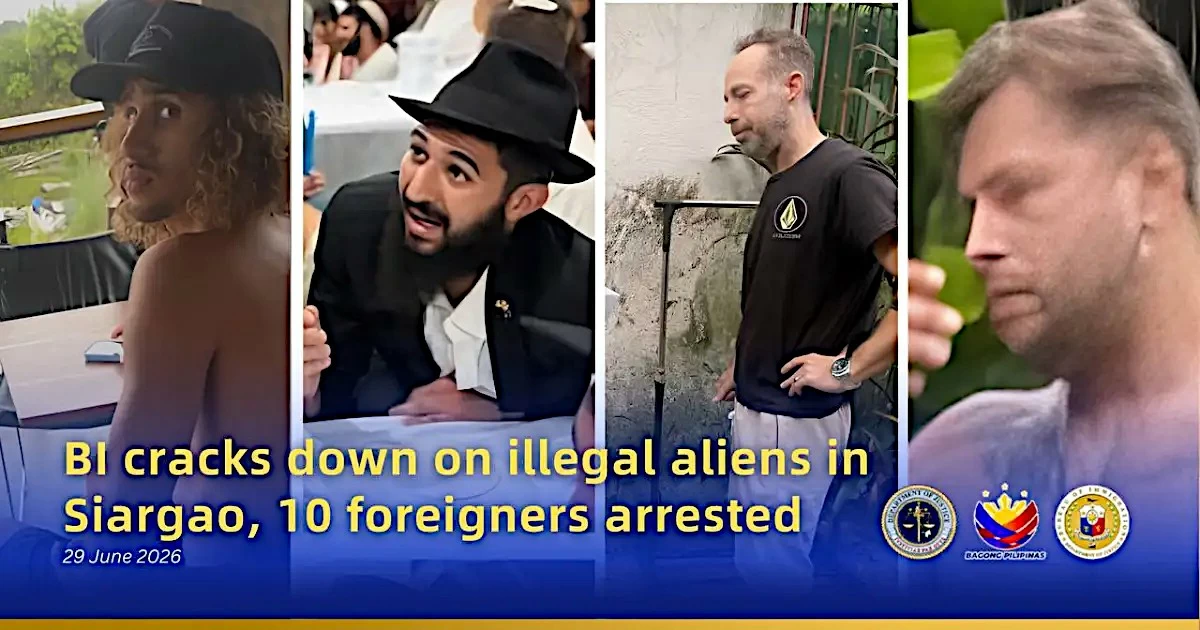 Philippines Detains Israelis Among Foreign Nationals in Siargao for Visa Overstay, Illegal Work Violations - Deportation Looms