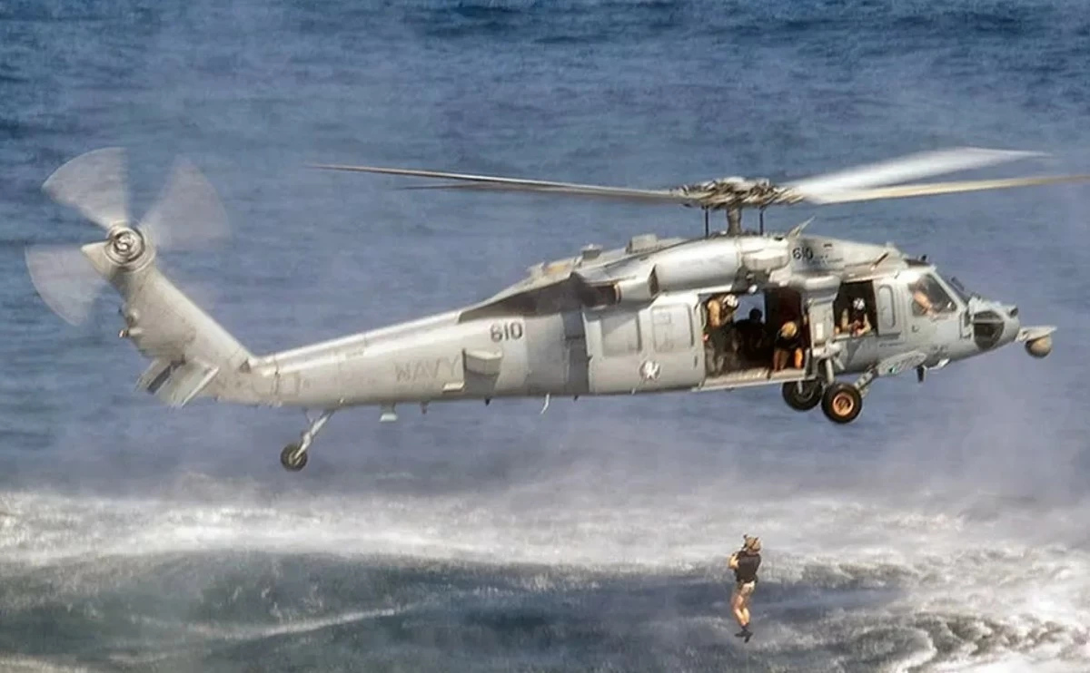 US Navy Crew Member Missing After Helicopter Emergency Landing
