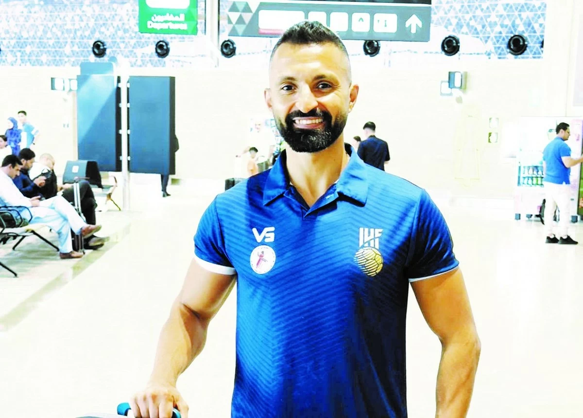 Al-Anzi joins the Montenegro coaching staff for the U18 and U20 handball teams