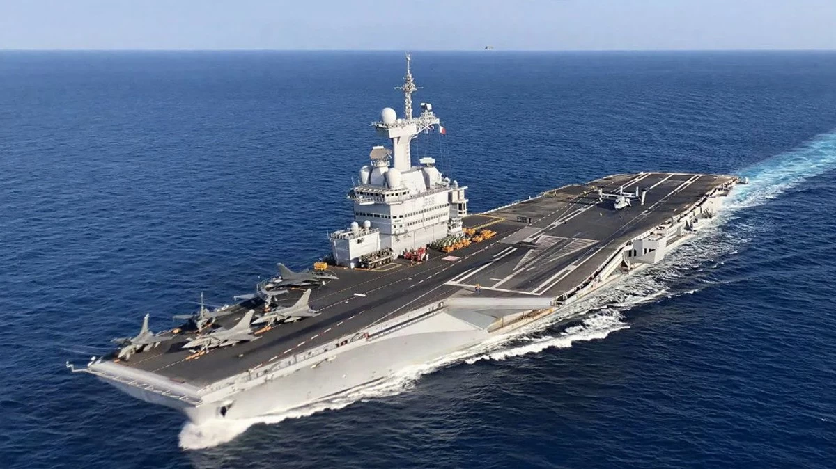 France keeps mine-clearing forces in Persian Gulf as Charles de Gaulle returns home