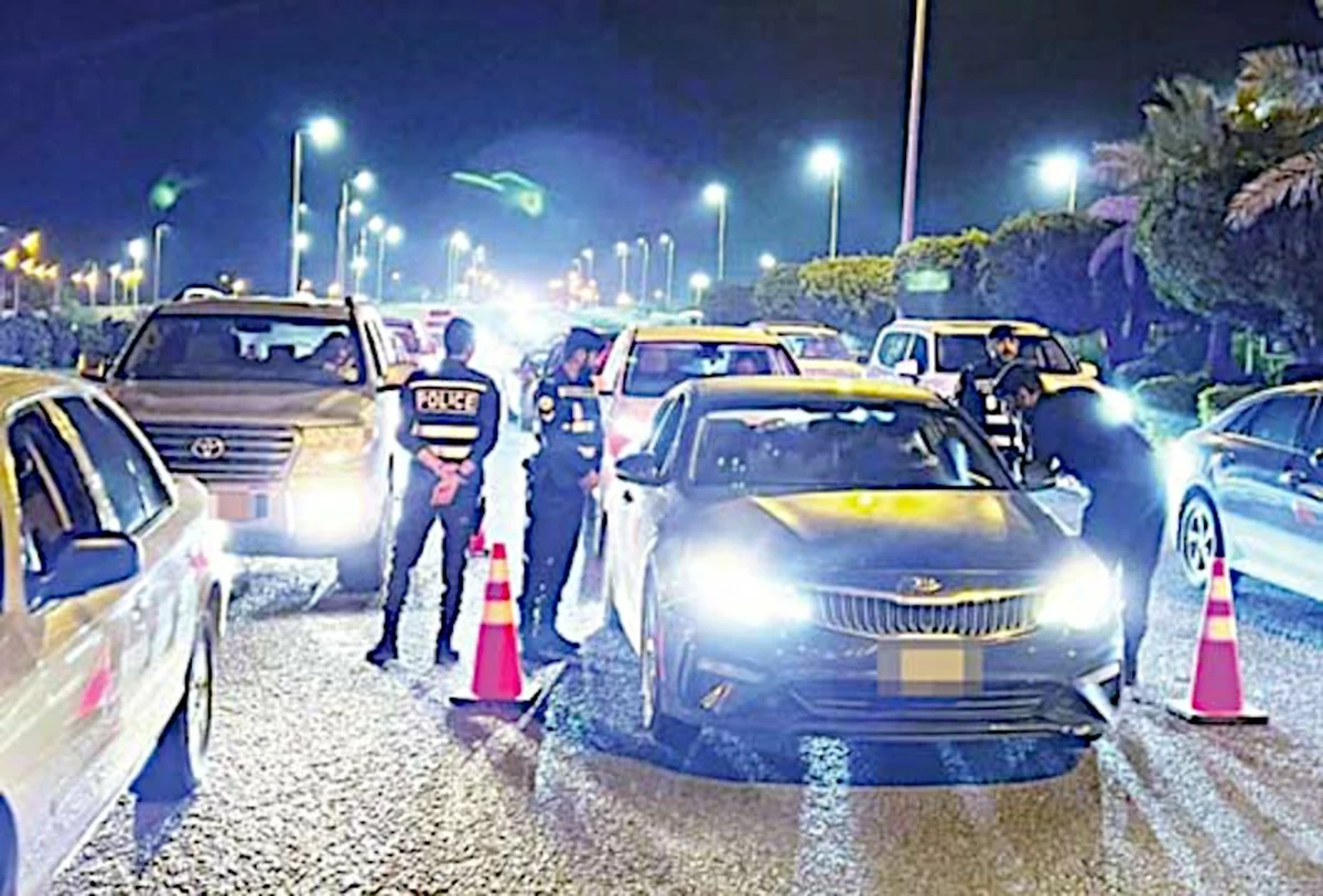 4,629 Traffic Violations Recorded in 48-Hour Kuwait Crackdown