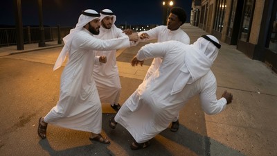 Kuwaitische Jugendliche verfolgen Auto eines Mädchens – Unfall und ...