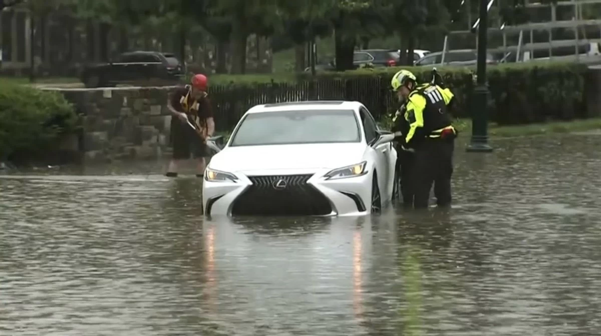 Philadelphia area digs out from damage left by severe series of microburst storms