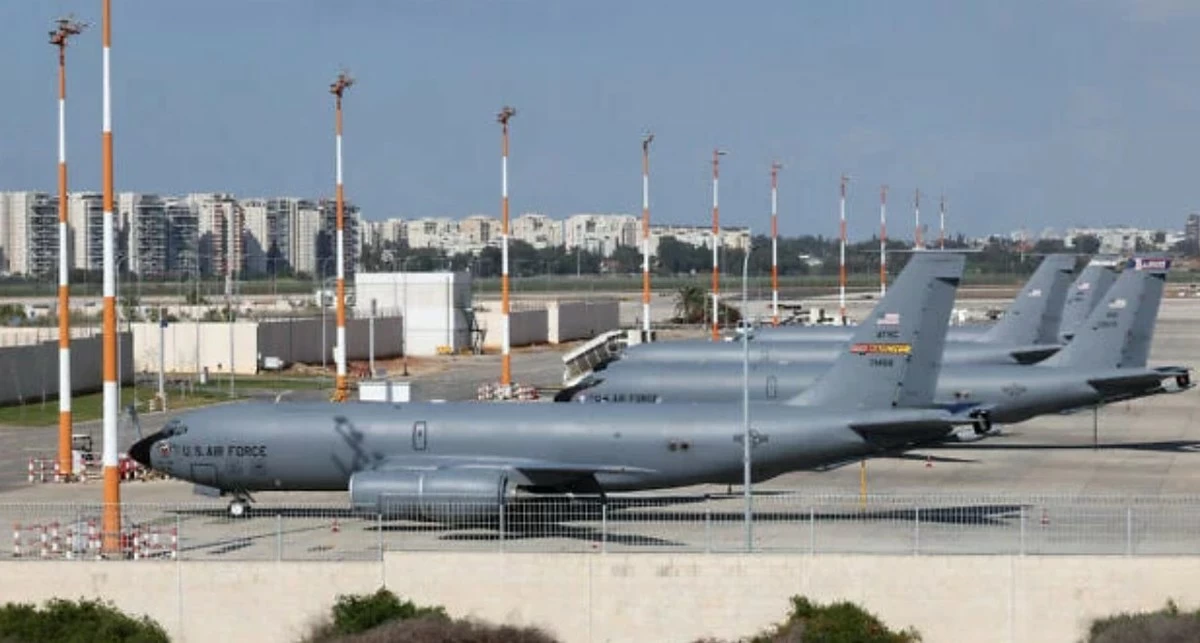 14 US Refueling Aircraft Arrive in Israel as Military Build-Up Accelerates