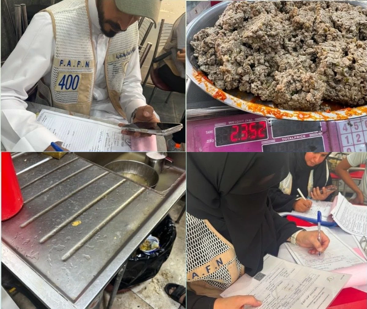 Kuwait food authority issues 11 violations, destroys 55kg of rotten food in Khaitan