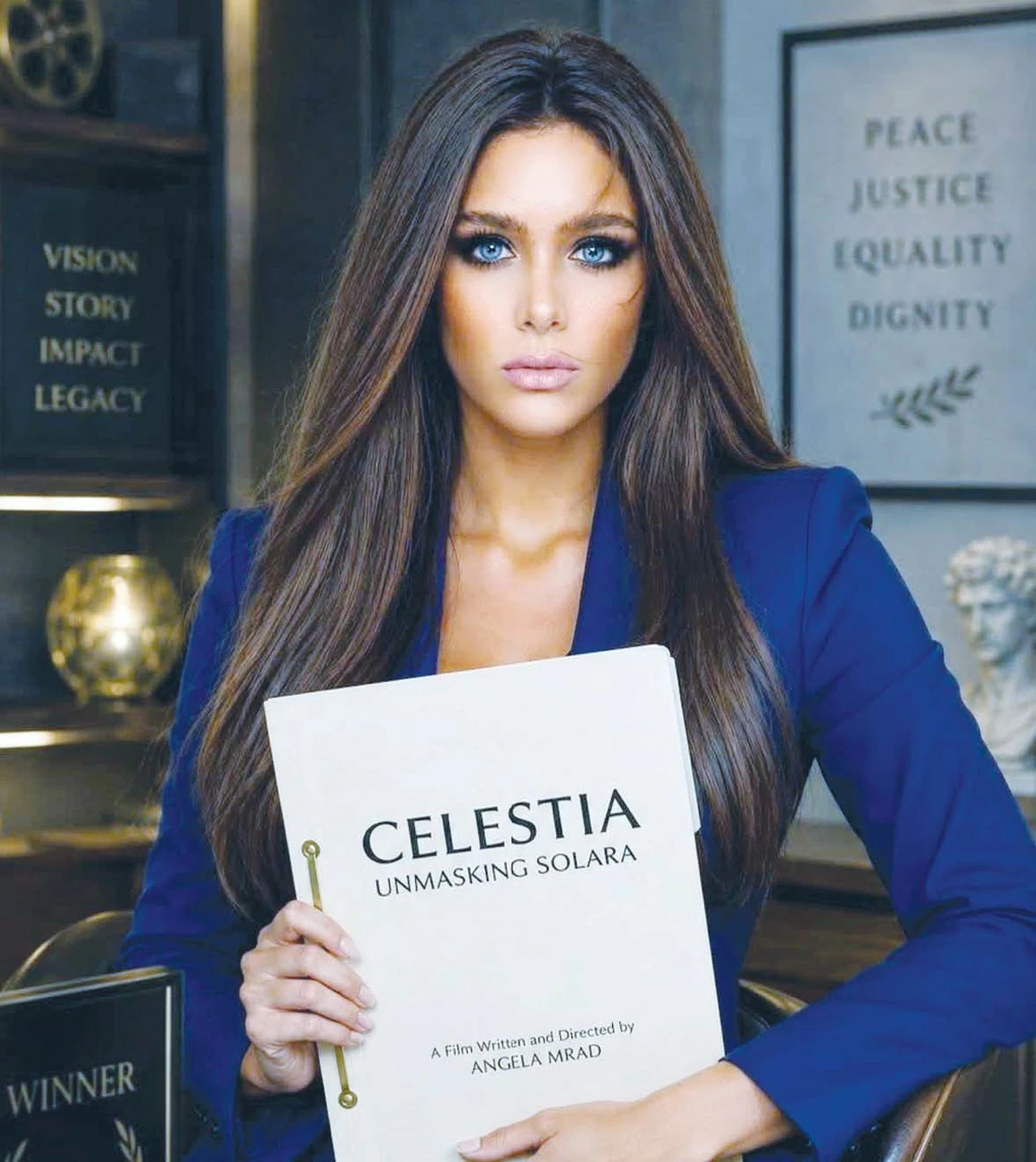 Angela Mrad unmasks new epic - Celestia&rsquo; awakens