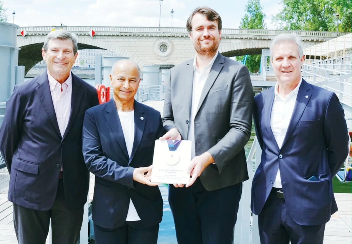 Paris honored with World Aquatics' first environmental award