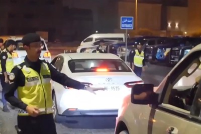 Kuwait Nets 12 Fugitives; Illegal Taxi Operation Run by Two Asians Busted