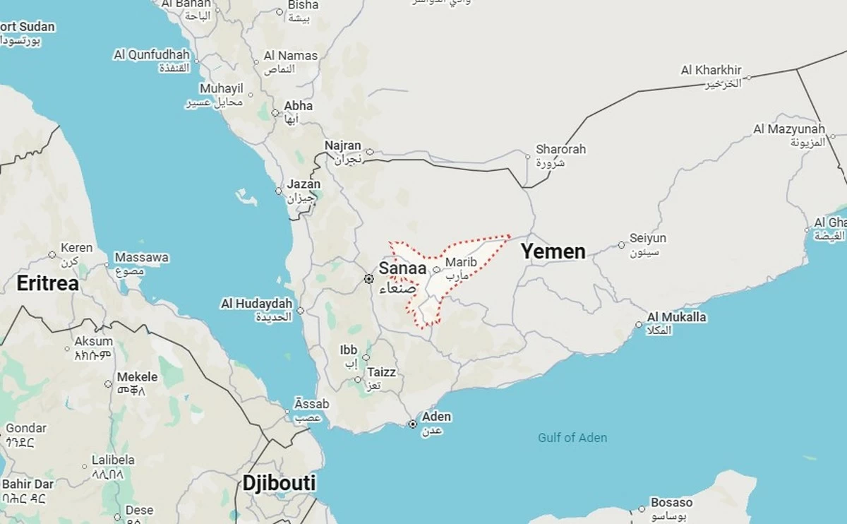 2 Killed, 14 Injured in Houthi Missile and Drone Attack on Yemen&rsquo;s Marib