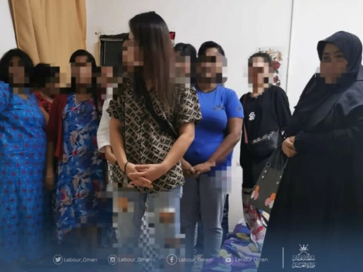 Oman police detain Asian and African expatriate women over public decency, labour and residency violations
