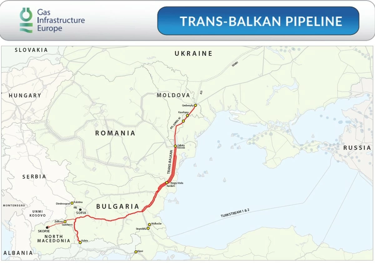 Drone explodes near major gas pipeline in Bulgaria after entering from Romania