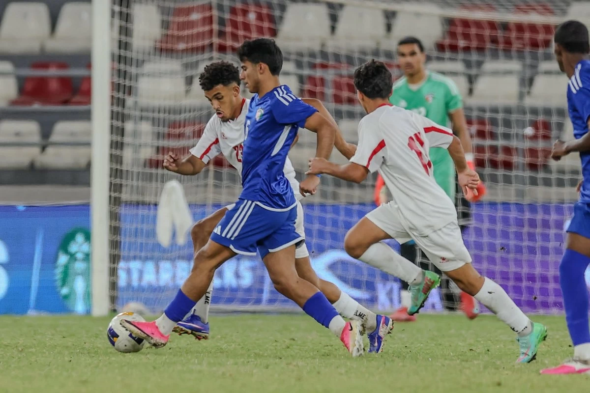 Kuwait U-20 team falls to Jordan in friendly