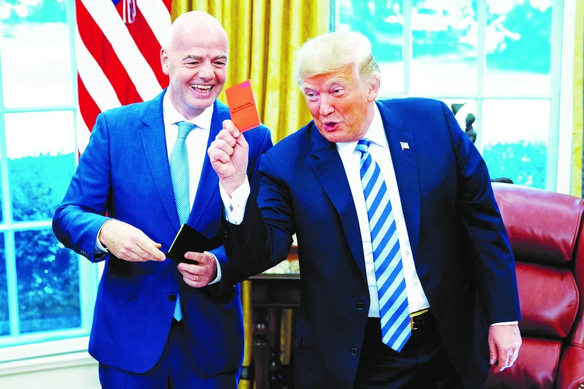 Trump warns FIFA against replacing Infantino, calls move a &lsquo;terrible mistake&rsquo;