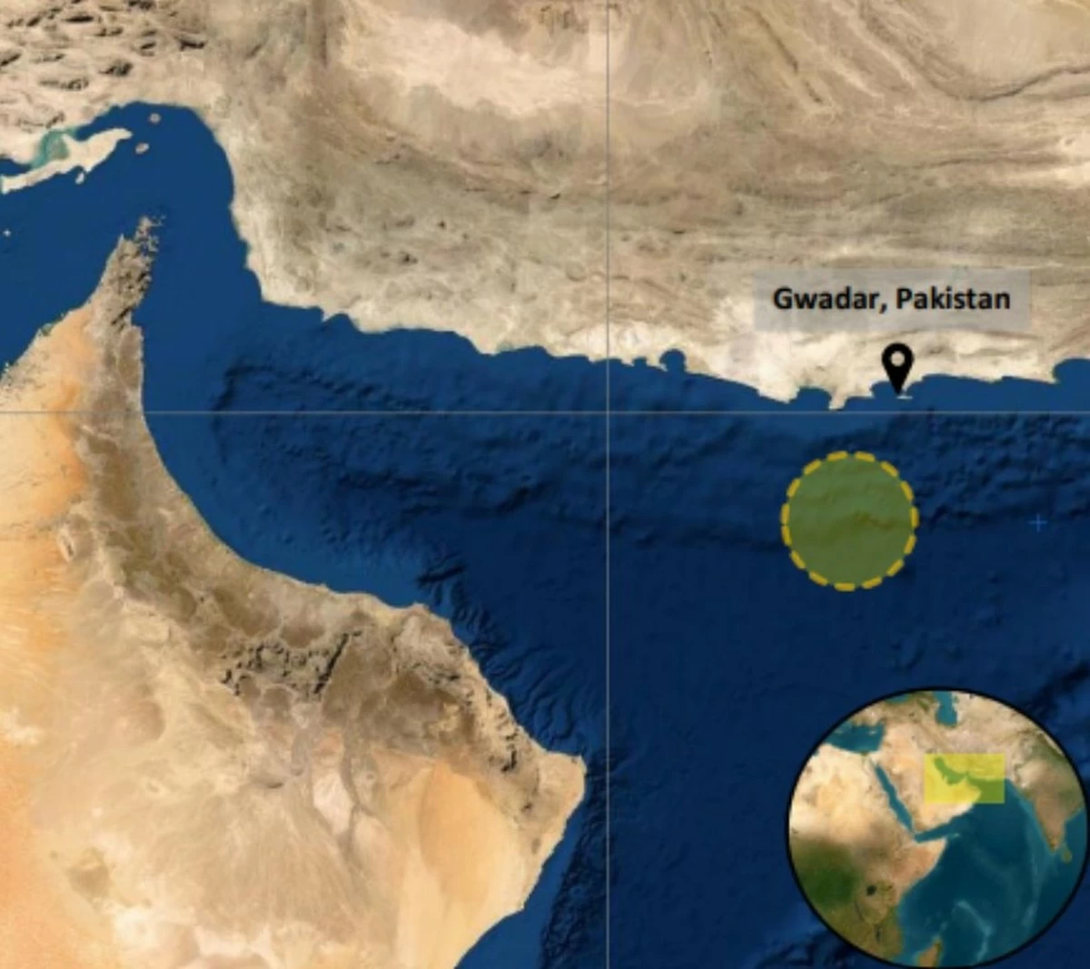 Container ship involved in incident with military forces near Gwadar: UKMTO