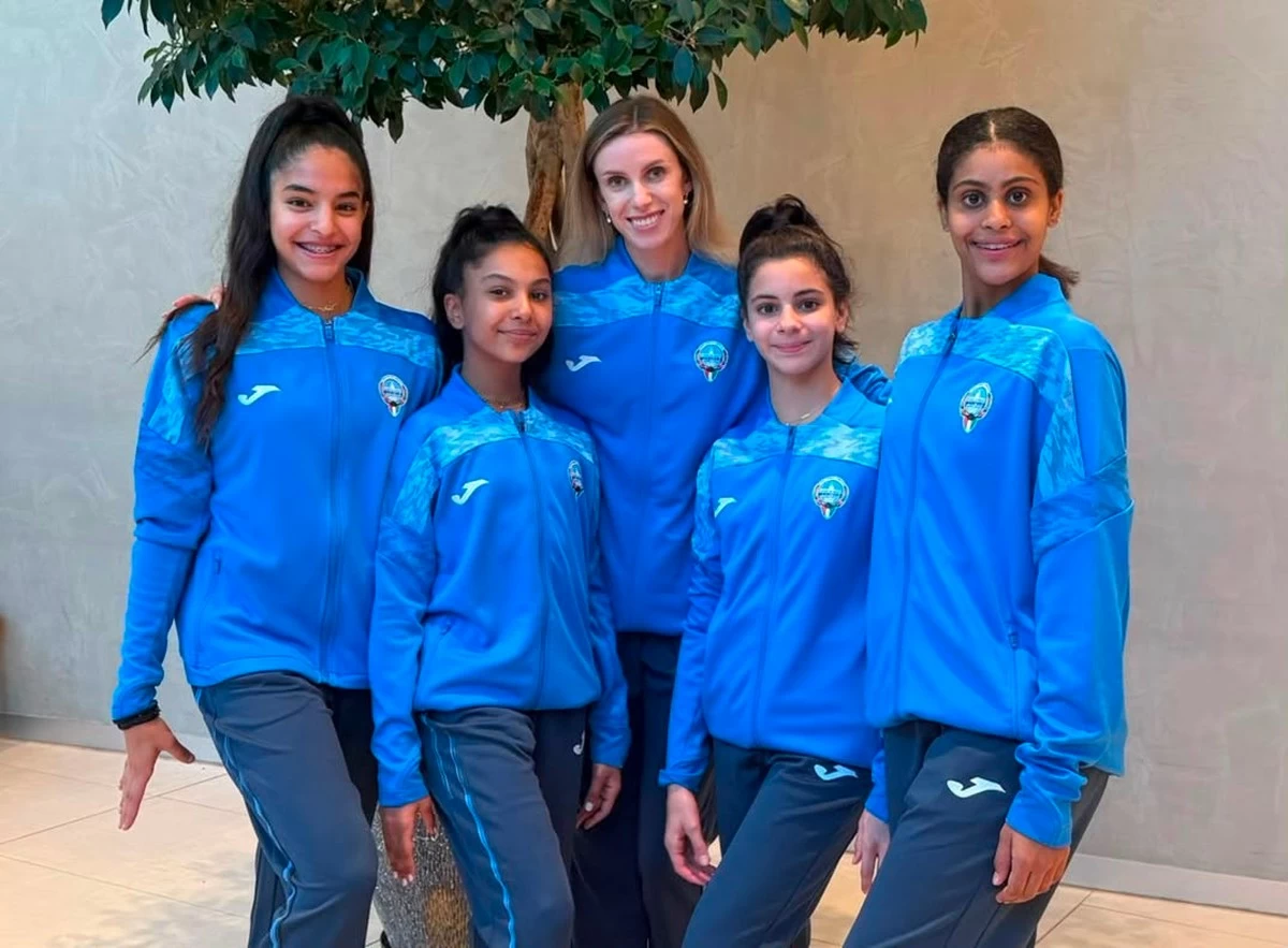 Kuwait rhythmic gymnastics team begins training camp in Georgia