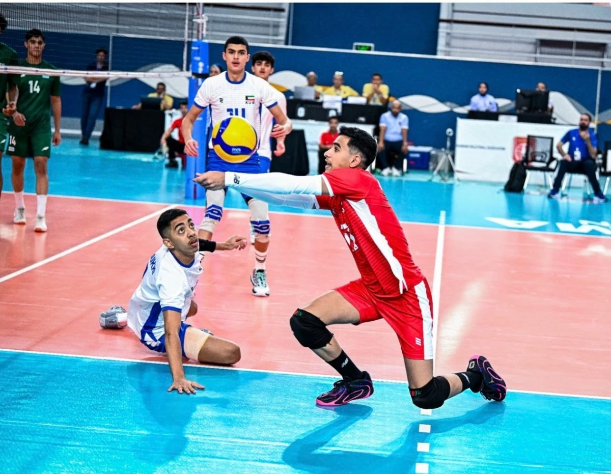 Kuwait faces Bahrain in the Arab Junior Volleyball Championship