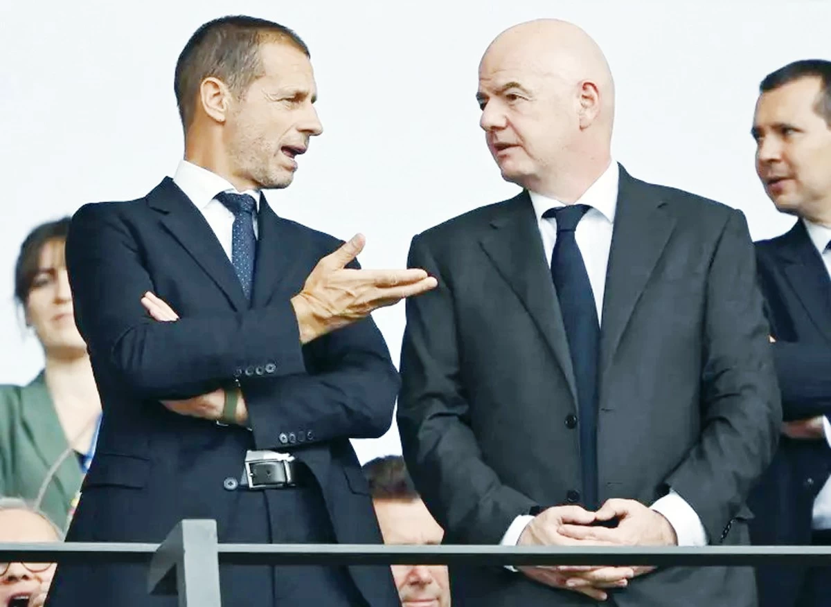 UEFA explores rival tournaments as FIFA rift deepens