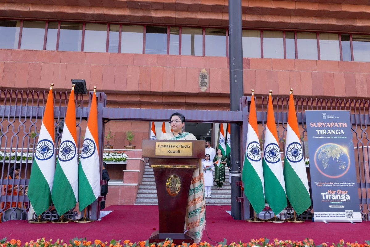 Indian Embassy Marks 80 Years of India&rsquo;s Independence, Brings Kuwait&rsquo;s Indian Community Together