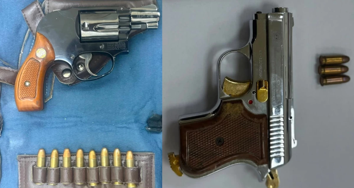 Nuwaiseeb Customs Seizes Two Firearms and 19 Rounds of Ammunition