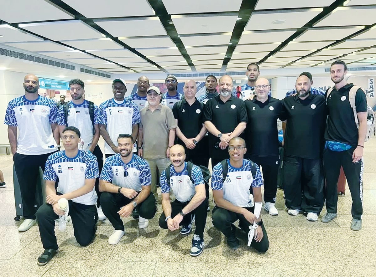 Kuwait arrives in Dubai ahead of FIBA Asian Cup qualifiers