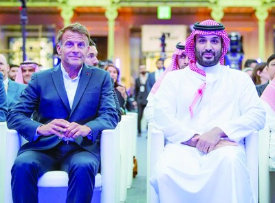 Saudi Crown Prince and Macron attend Esports World Cup in Paris