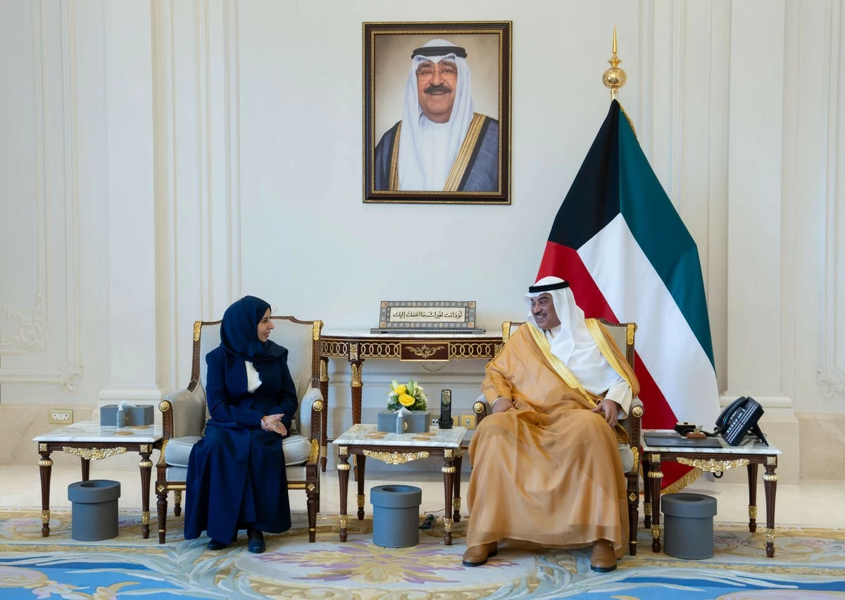 Kuwait Amir receives letter from Yemen council head