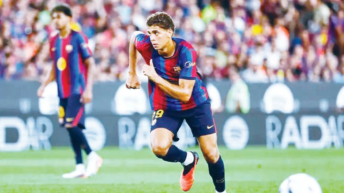 Hamza makes history as the first Egyptian to play for Barcelona