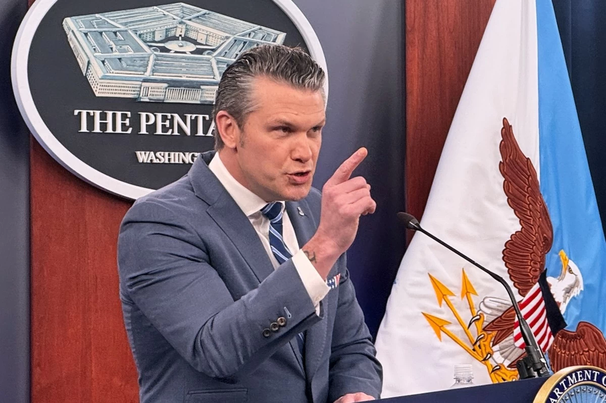 Hegseth threatens to sink Iranian oil tankers if US ships attacked