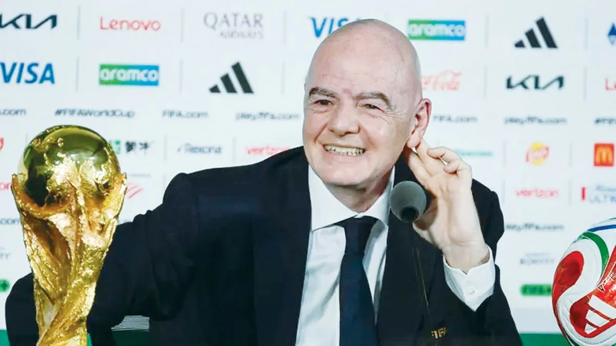 Infantino to seek re-election as FIFA president in 2027