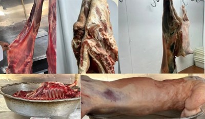 Again in Farwaniya: 56 Kgs of Unknown-Origin Meat Confiscated and Destroyed