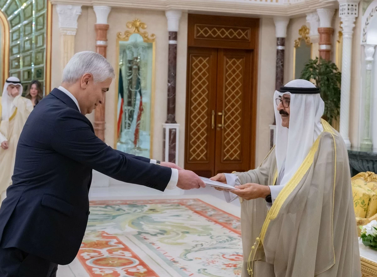 HH Amir receives credentials of newly-appointed ambassadors to Kuwait