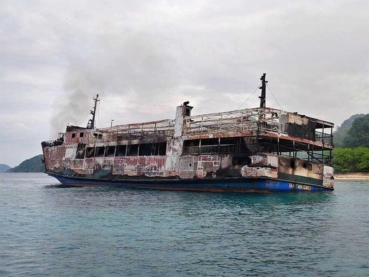 Death Toll From Philippine Ferry Fire Rises To 77; Eight Still Missing