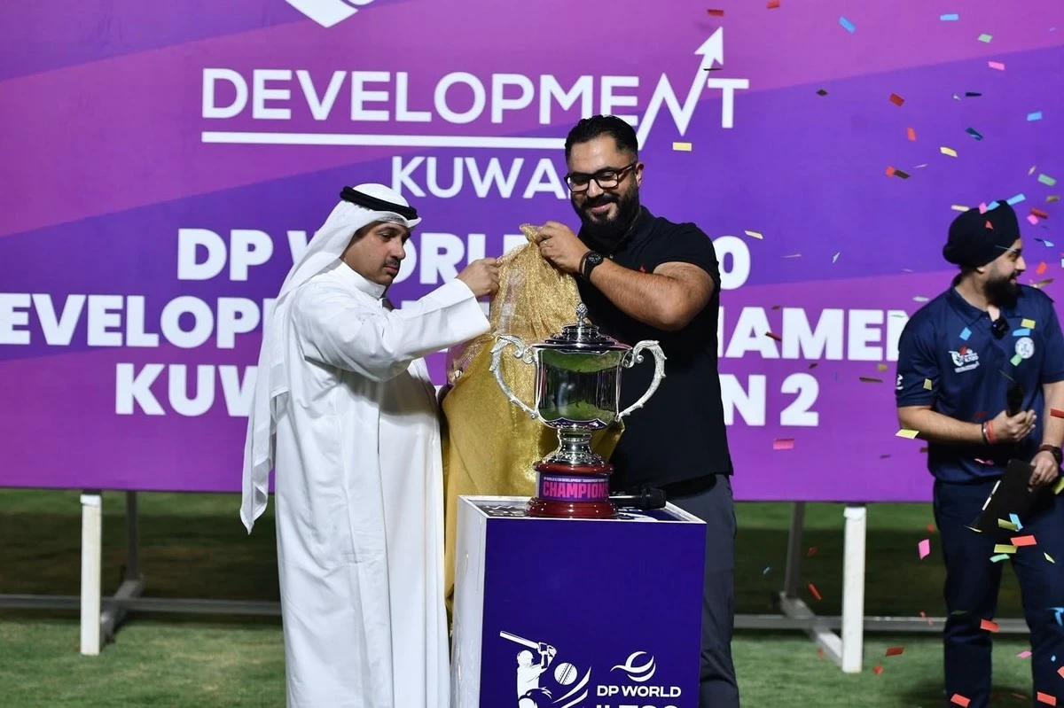 Trophy unveiled as DP World ILT20 Development Tournament Kuwait 2026 begins in grand style