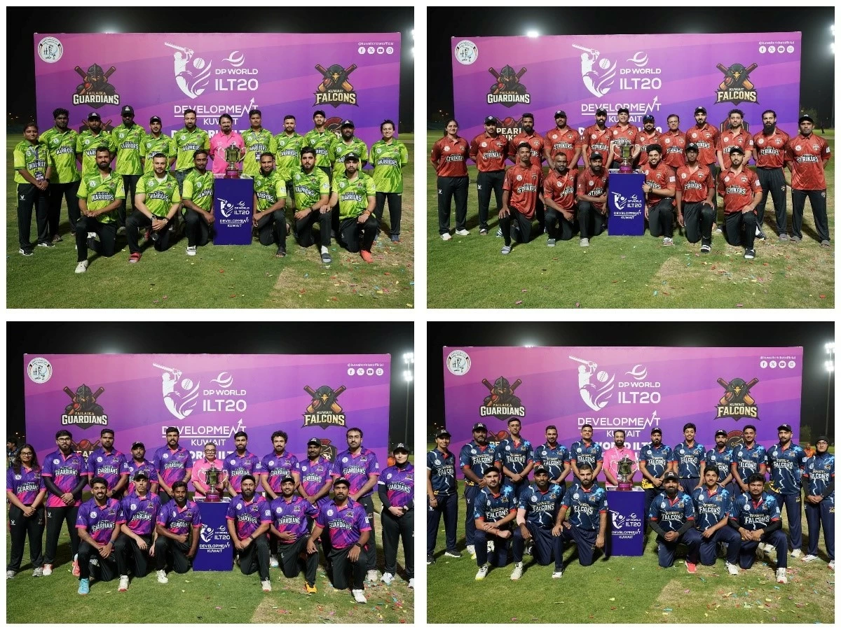 Trophy unveiled as DP World ILT20 Development Tournament Kuwait 2026 begins in grand style
