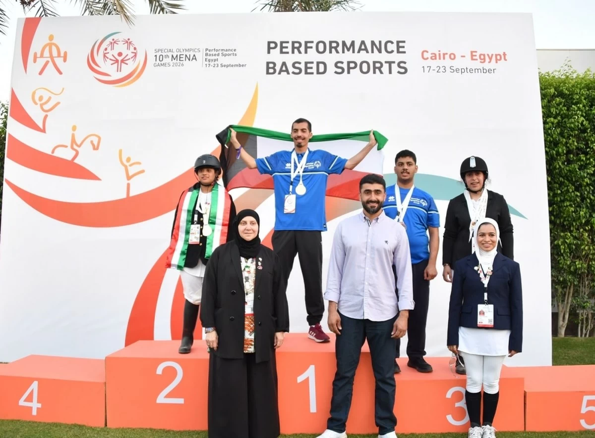 Kuwait dominates Special Olympics equestrian events