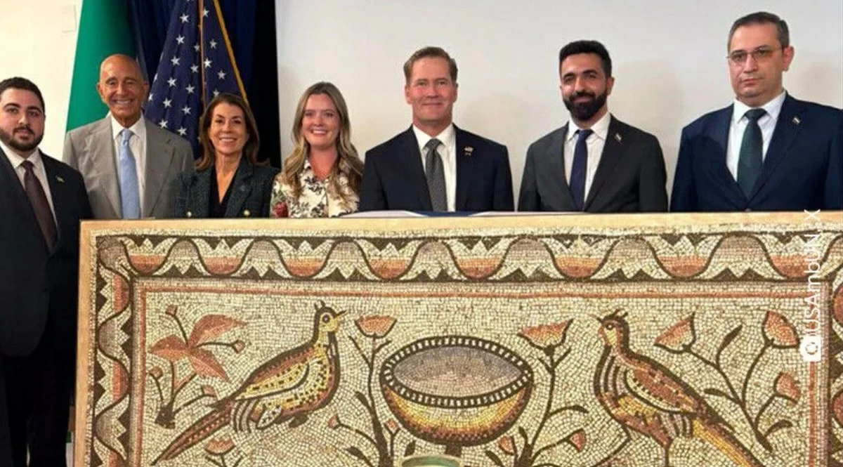 Syria recovers 36 looted antiquities worth more than $5 million from US