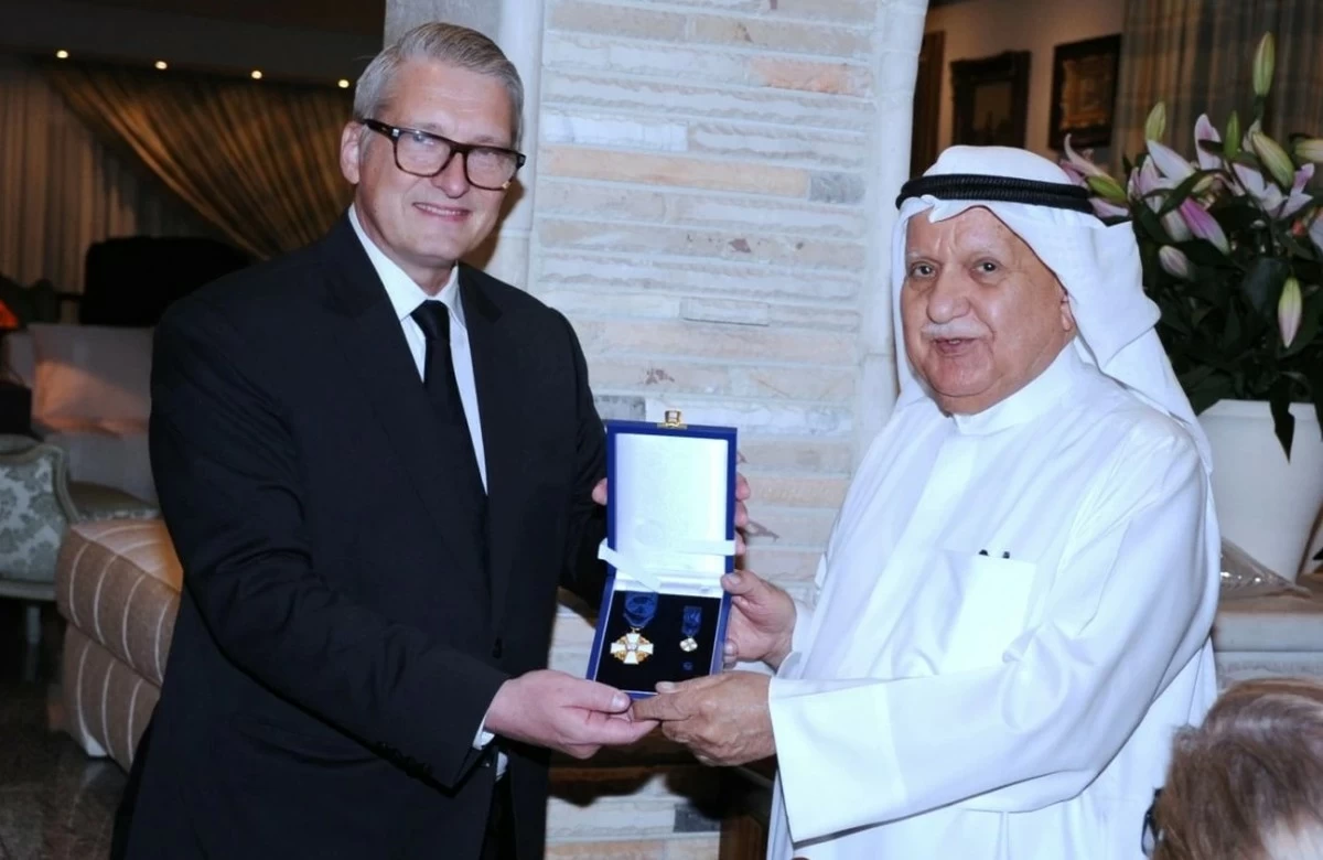 Finland bestows Al-Naqi Order of the White Rose