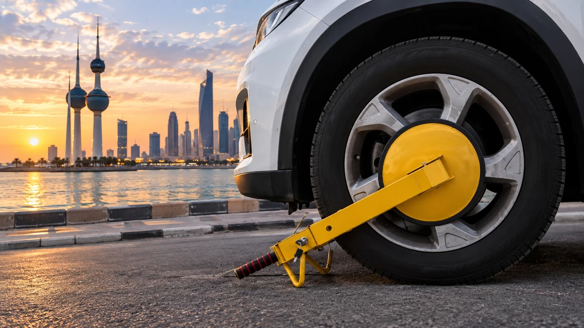 Wheel-Clamped in Kuwait? Here&rsquo;s What You Must Do After Paying the Fine