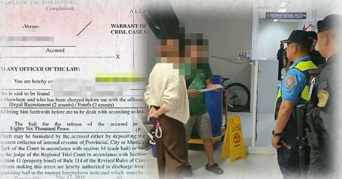 Wanted Filipino Woman Arrested at Manila Airport Before Dubai Flight