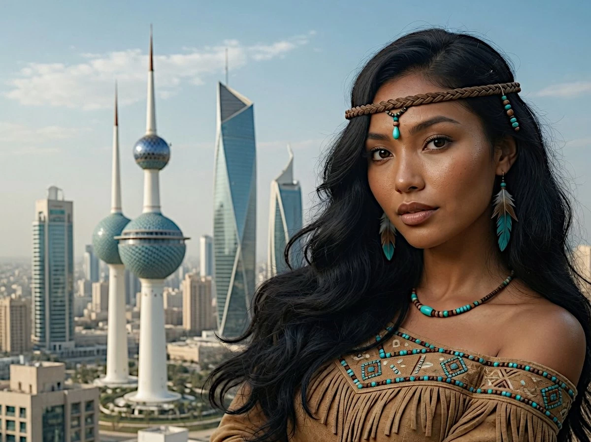 Kuwait Deports Egyptian Fashionista &lsquo;Pocahontas&rsquo; Out of Country