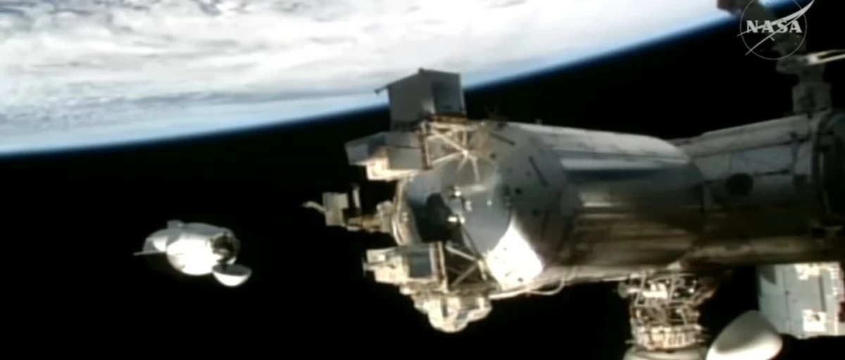 Astronauts arrive at International Space Station on the quickest US express flight yet
