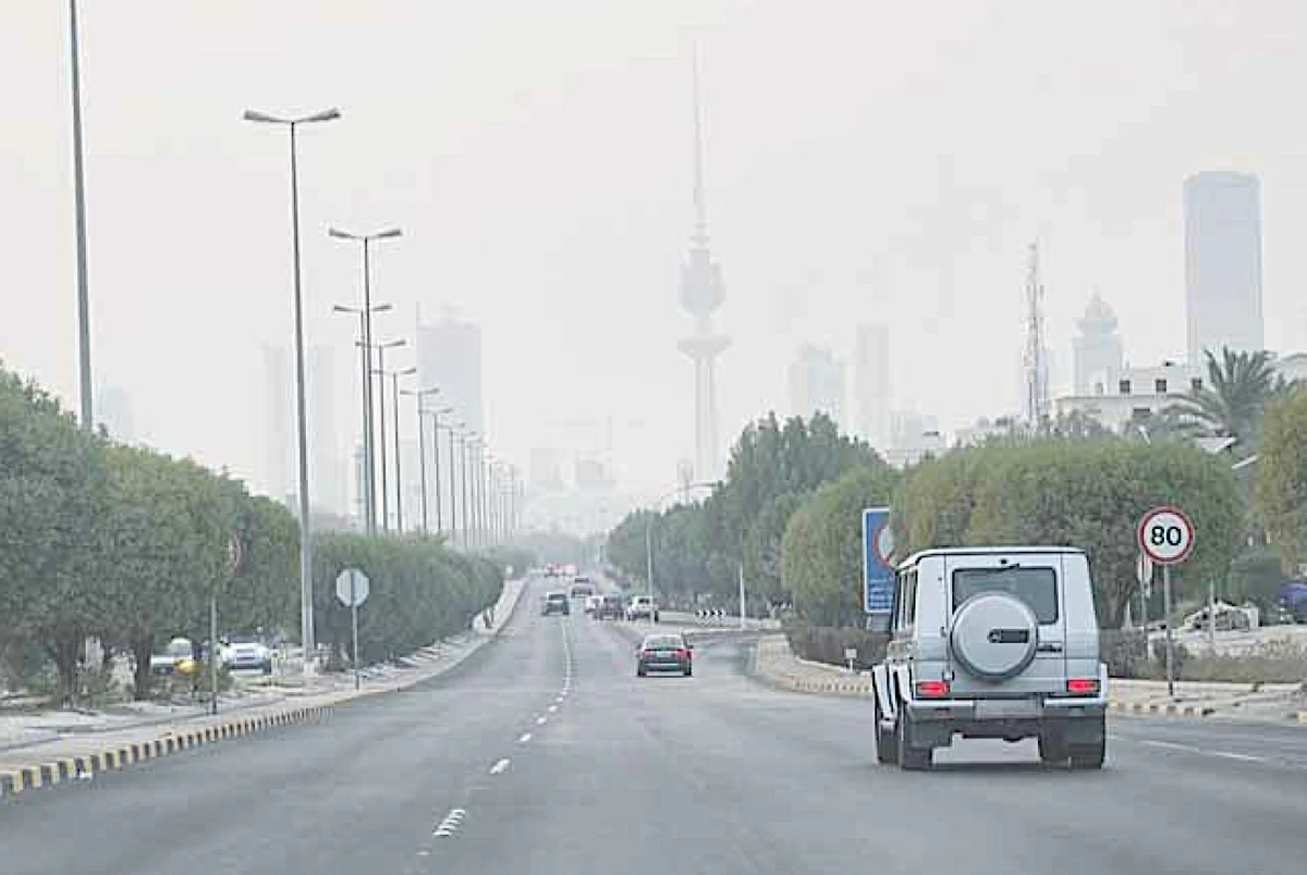 Kuwait to See Humid Weather, Scattered Thundery Rain and Fog Until Sunday